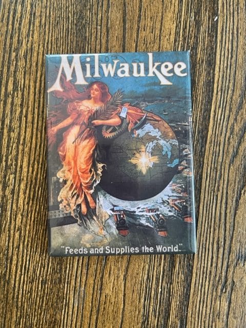 Milwaukee Feeds and Supplies the World Keychain - Historic